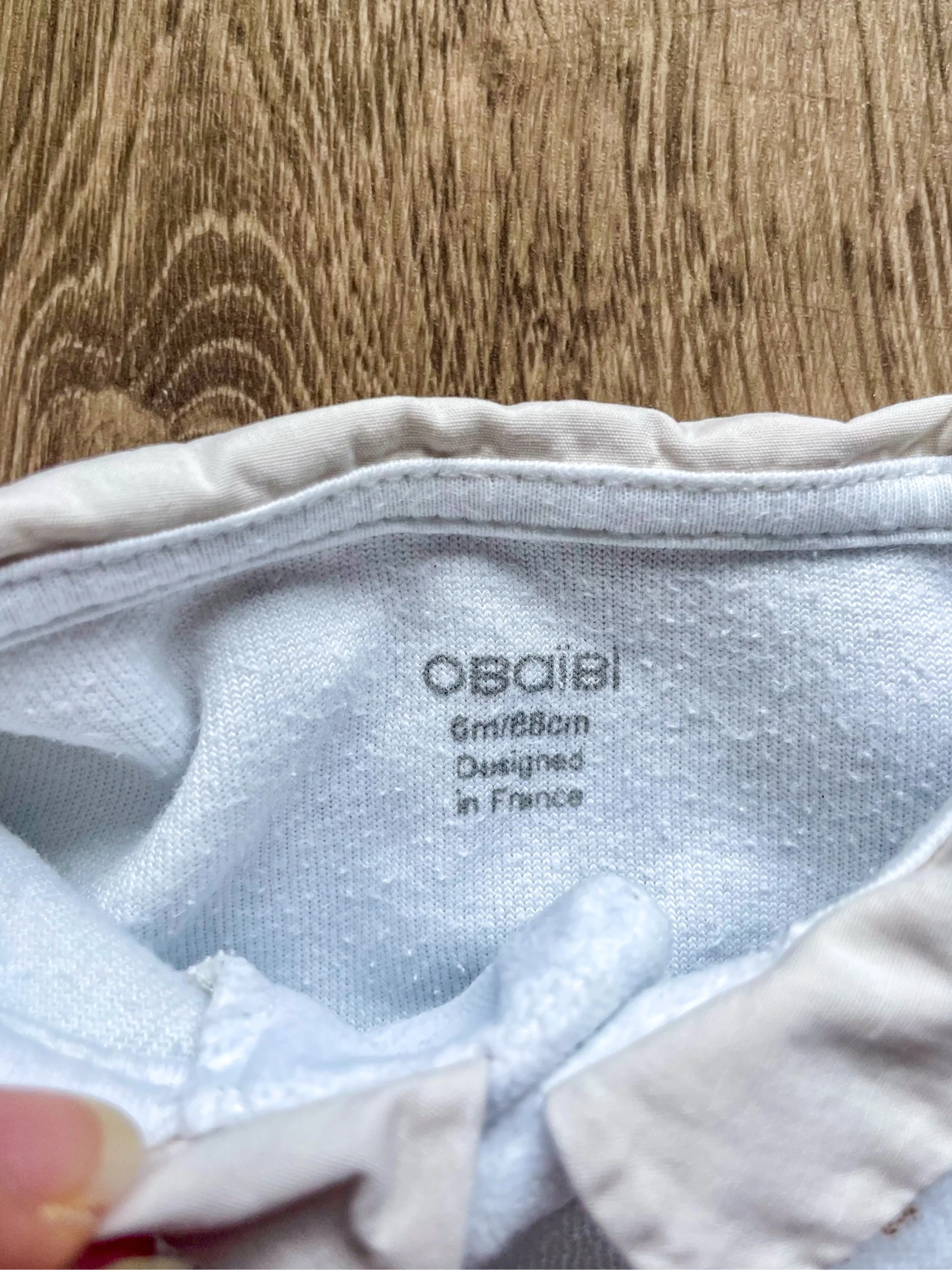 Baby girl velvet pajama set size 6 months – photo 6